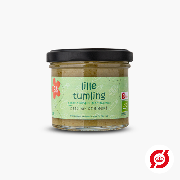 ORGANIC BABY FOOD WITH PASTINAK AND KALE 120G.
